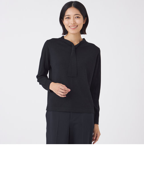 【ウォッシャブル】エクストラファインウールプルオーバー