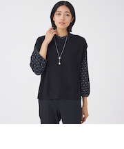 【ウォッシャブル】エクストラファインウールジレ