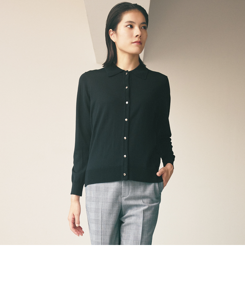 【ウォッシャブル】エクストラファインウールプルオーバー