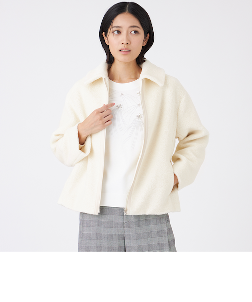 ボアファーコート