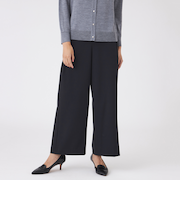 【ウォッシャブル】アルガンオイルストレッチパンツ