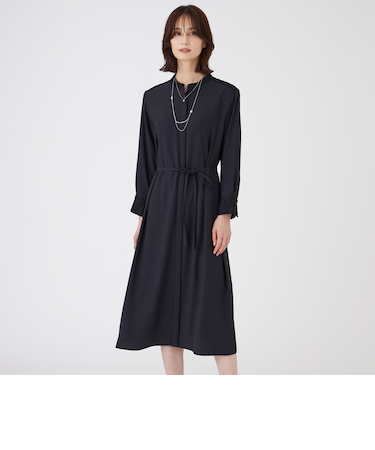 【ウォッシャブル】プライムジョーゼットワンピース