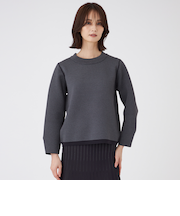 【ウォッシャブル】リバーシブルニットプルオーバー