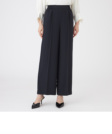 【ウォッシャブル】プライムジョーゼットパンツ