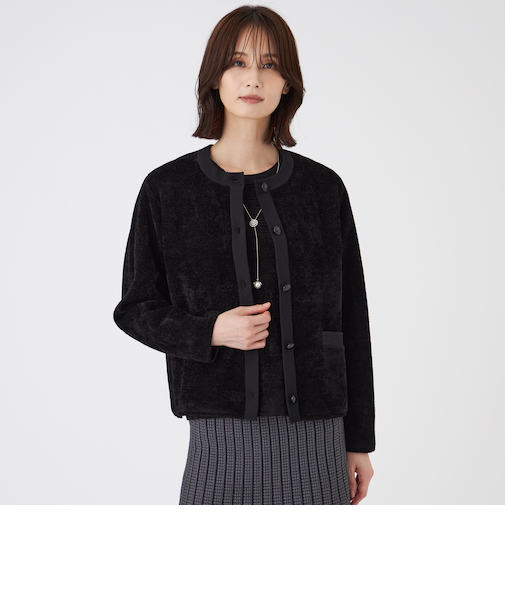 【ウォッシャブル】モールヤーン×TEXBRIDアウター