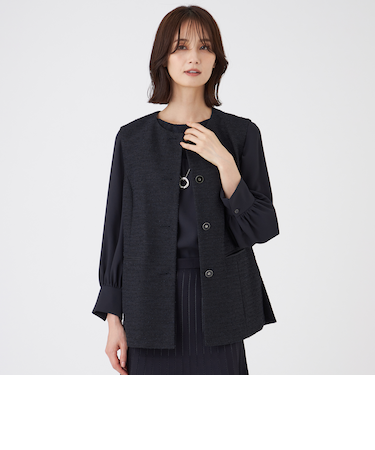 【ウォッシャブル】ペーパーヤーンファンシージレ