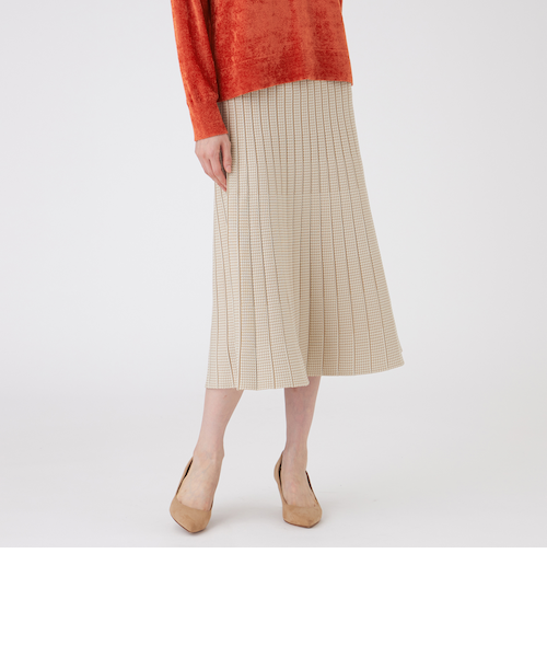 ウォッシャブル】リバーシブルニットスカート｜トランスワークの