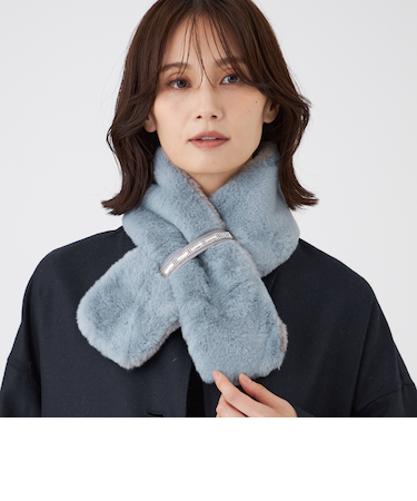 【ウォッシャブル】フェイクファーティペット