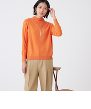 【ウォッシャブル】エクストラファインウールプルオーバー