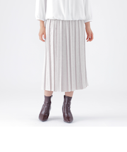 【ウォッシャブル】レースジャカードリバーシブルスカート