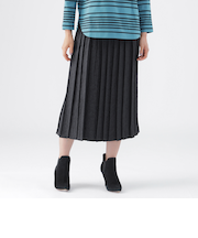 【ウォッシャブル】レースジャカードリバーシブルスカート