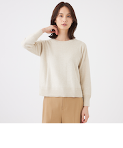 【ウォッシャブル】SPANGLE KNITプルオーバー