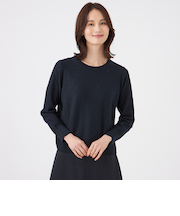 【ウォッシャブル】SPANGLE KNITプルオーバー