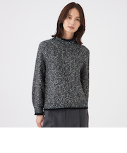 スパングルファンシーヤーンプルオーバー