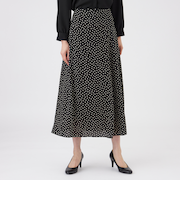 【ウォッシャブル】ノルディスドットスカート