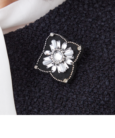 フェルトブローチ（花）