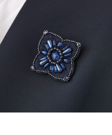 フェルトブローチ（花）