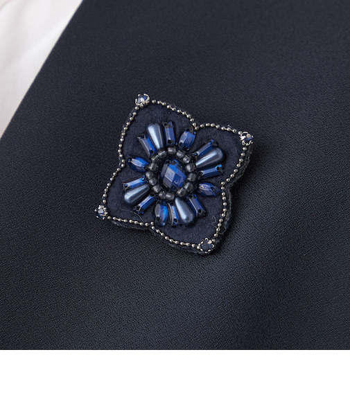 フェルトブローチ（花）