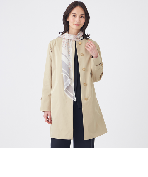 【ウォッシャブル・はっ水】ファンクションツイルコート