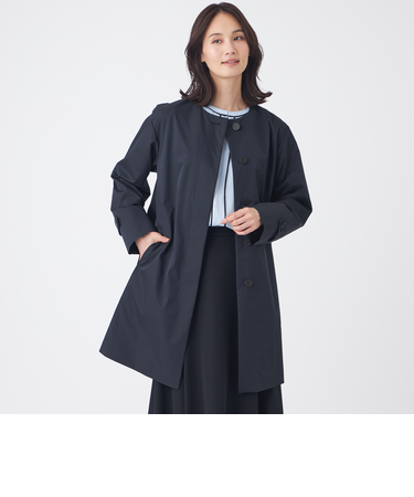 【ウォッシャブル・はっ水】ファンクションツイルコート
