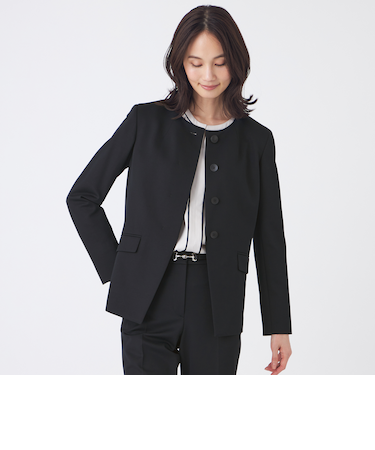 【美シリーズ・ウォッシャブル】トリアセスビンダイアゴナルジャケット