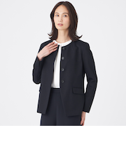 【美シリーズ・ウォッシャブル】トリアセスビンダイアゴナルジャケット