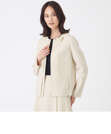 【ウォッシャブル】ソフトジーニージャケット