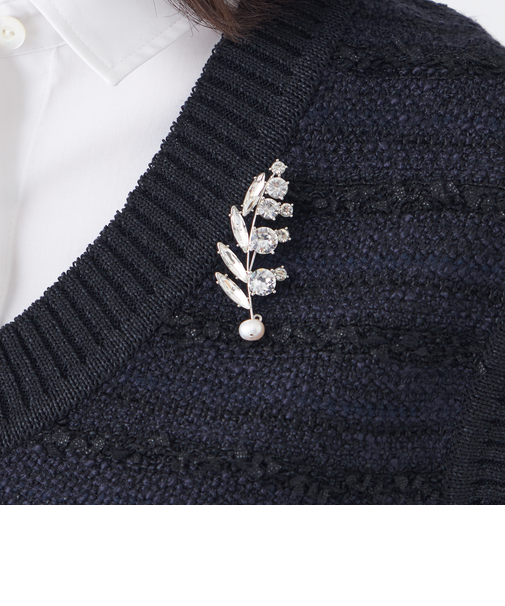 パールブローチ