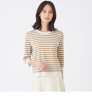 【ウォッシャブル】セーターマシンカットソー