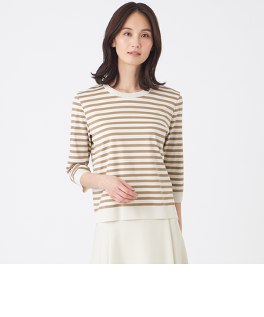 【ウォッシャブル】セーターマシンカットソー