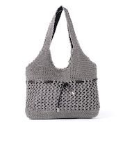 機械編みバッグ