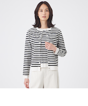 【ウォッシャブル】セーターマシンカーディガン