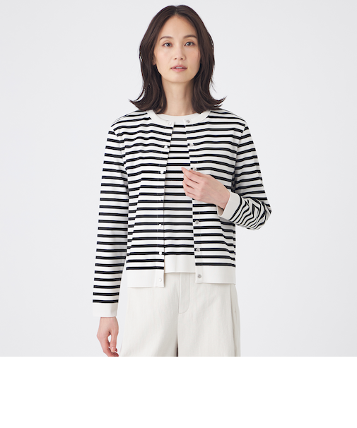 【ウォッシャブル】セーターマシンカーディガン