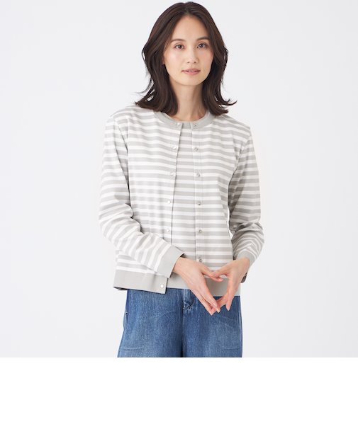 【ウォッシャブル】セーターマシンカーディガン