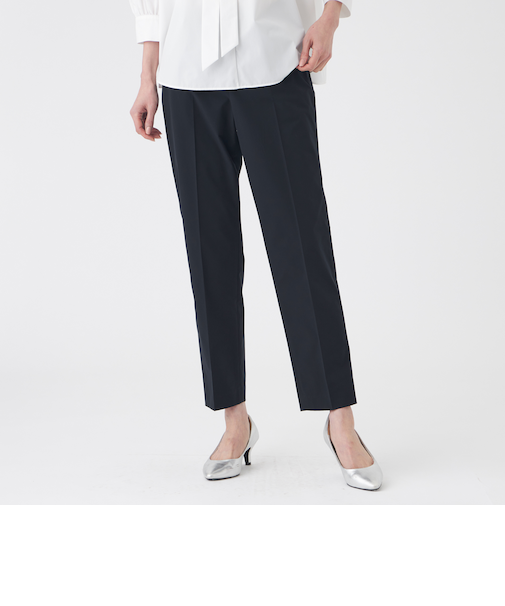 【はっ水・ウォッシャブル】フリーモーションタフタパンツ