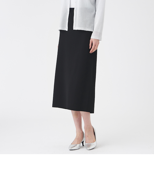 【ウォッシャブル】SET-UP KNITスカート