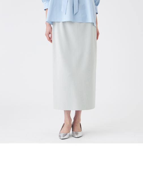 【ウォッシャブル】SET-UP KNITスカート