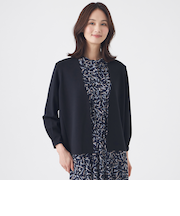 【ウォッシャブル】ヴィスコースストレッチカーディガン