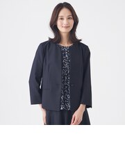 【美シリーズ・セットアップ対応・ウォッシャブル】オックスストレッチジャケット