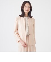 【美シリーズ・セットアップ対応・ウォッシャブル】オックスストレッチジャケット