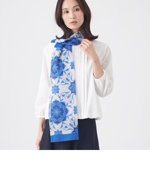 【ウォッシャブル】タイルパターンストール