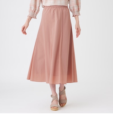 【はっ水・UV・ウォッシャブル】エアリーナイロンスカート