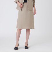 【UV対策・着用しわ軽減・ウォッシャブル】エアリーコードレーンスカート