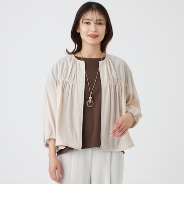 【ウォッシャブル】ブライトワッシャーブルゾン