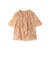 【ウォッシャブル】レタードプリントブラウス