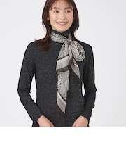千鳥シルクシフォン剣先スカーフ