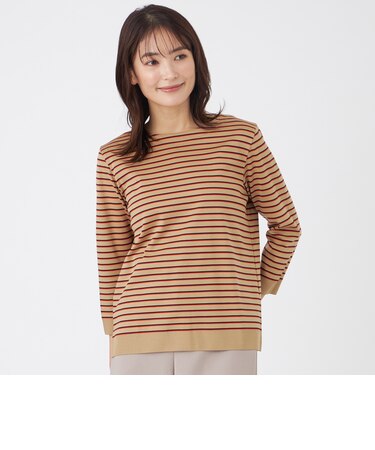 【ウォッシャブル】セーターマシンニットTシャツ