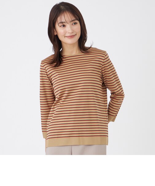 【ウォッシャブル】セーターマシンニットTシャツ