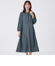 【ウォッシャブル】シンメトリージオメプリントスカート