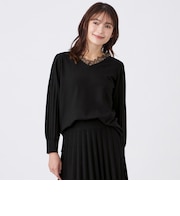 【ウォッシャブル】KNIT SET-UPプルオーバー